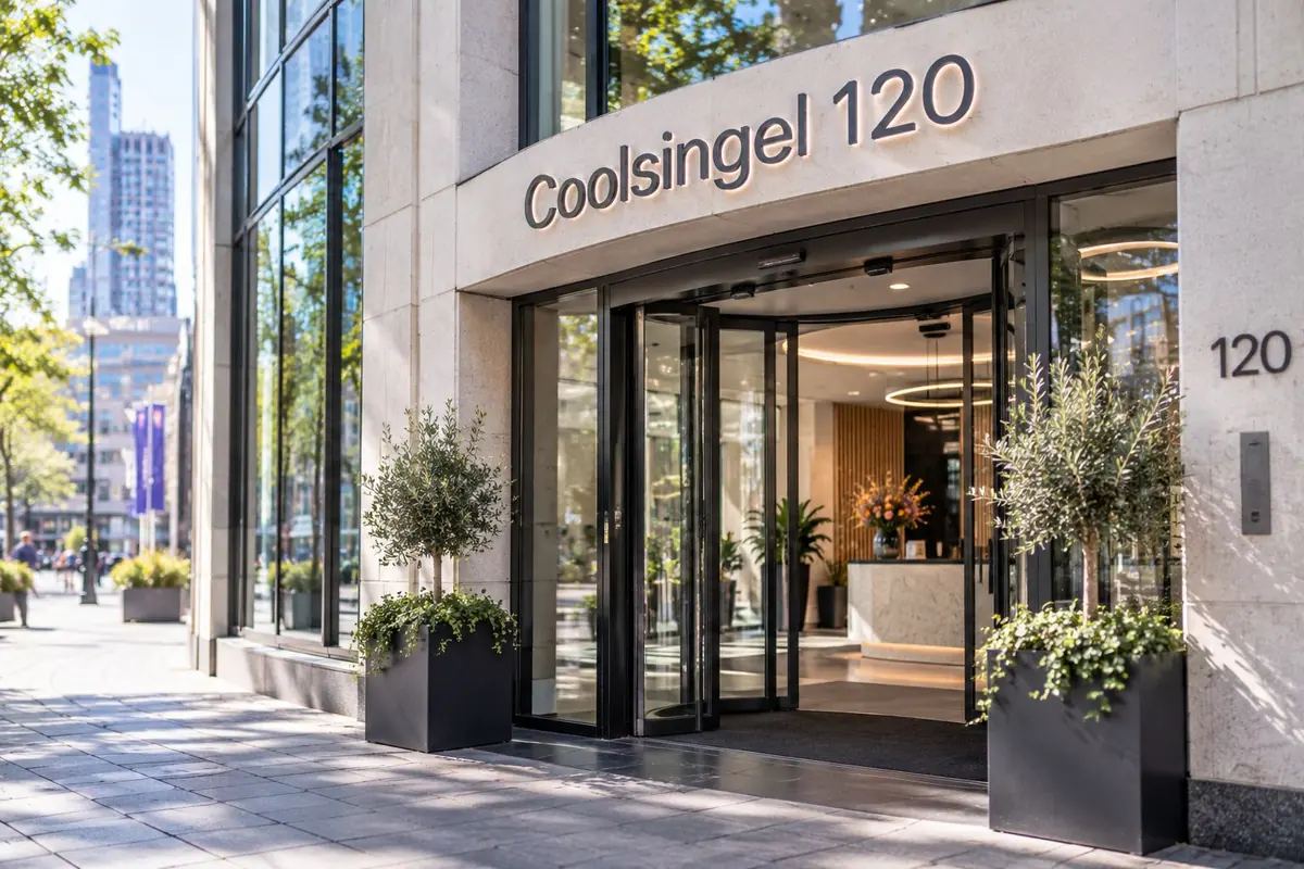 Entree of gevel Coolsingel 120